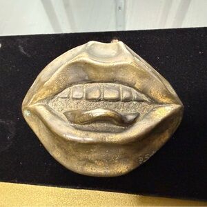 Vintage‎ Rolling Stones belt buckle Brass The Great American Buckle Company